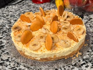 No Bake Banana Pudding Cheesecake