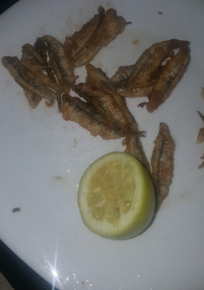 Una foto de Boquerones fritos