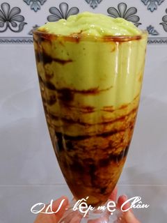 Hình của món Sinh tố bơ cà phê.