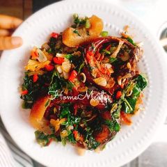 A picture of Vegetable sauce.