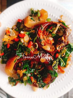 A picture of Vegetable sauce.
