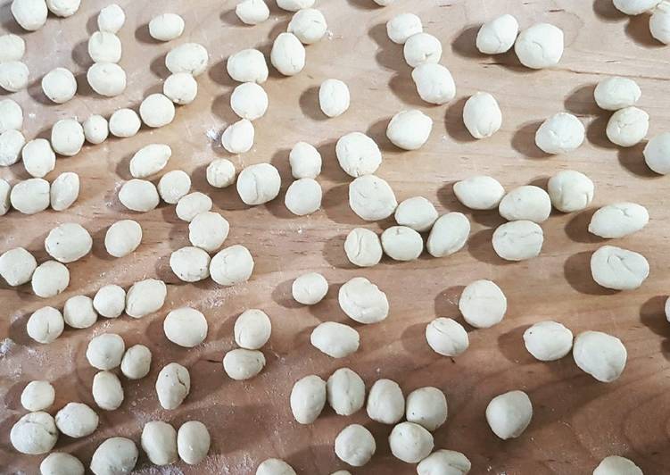 Steps to Prepare Fatto in casa Gnocchi di ricotta 🍴