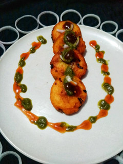 A picture of Semolina Tikki.