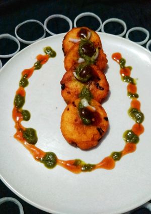 A picture of Semolina Tikki.
