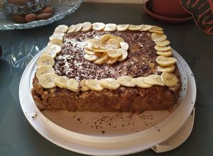 Foto principal de Tarta de queso banoffee