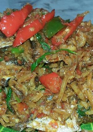 Foto resep Sambalado ikan peda mix ebi rebon