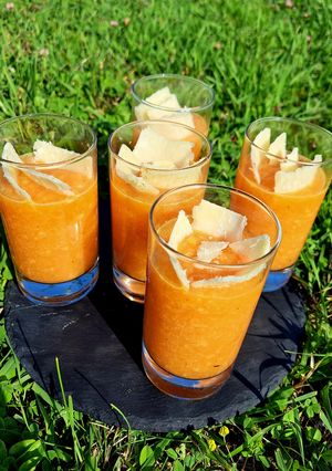 Une photo de Gaspacho de melon 🍈
