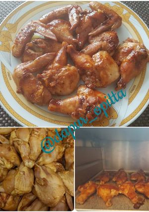 Foto resep Bbq Chicken Wing Black Paper