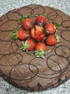 Una foto de Tarta Mousse de Chocolate