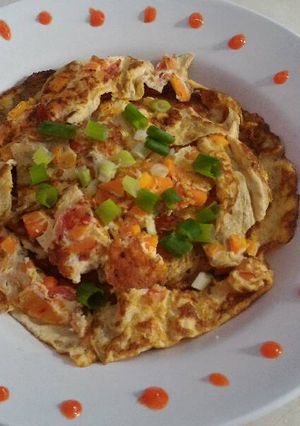 Foto resep Vegetables omelet