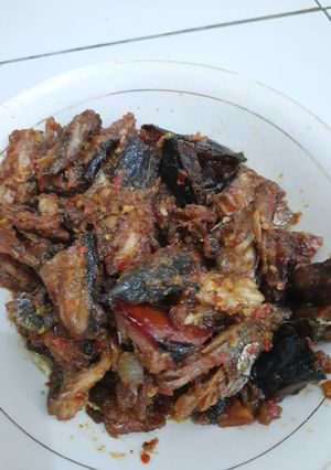 Foto resep Cakalang fufu garo rica (ikan cakalang asap saus pedas)