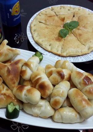 صورة لوصفة فطاير بعجينة 10 دقائق
