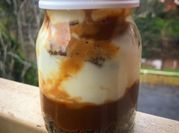 Una foto de postres saludables con avena