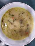 Dill pickle soup (Огіркова зупа)