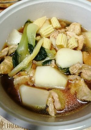 電鍋馬鈴薯燉雞肉 的食譜成品照片