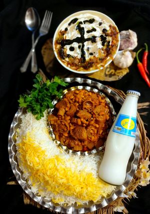 عکسی از دستور خورشت کرفس و لوبیا چشم بلبلی solmaz