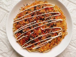 豆芽煎餅