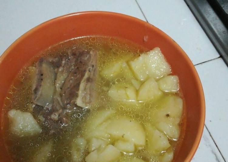 Caldo de costilla de res 🇨🇴🇨🇴🇨🇴🇨🇴