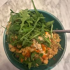 A picture of Easy Persian(ish) Chicken, Chickpea & Rice.