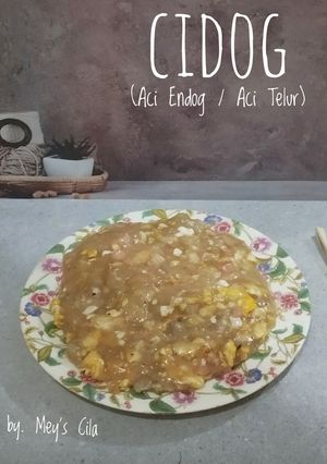 Foto resep Cidog (Aci Endog / Aci Telur)