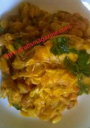 A picture of Smoked Fish Porridge Beans.