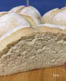 Pan tipo roseta con harina pureza