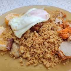 Una foto de Migas con chorizo
