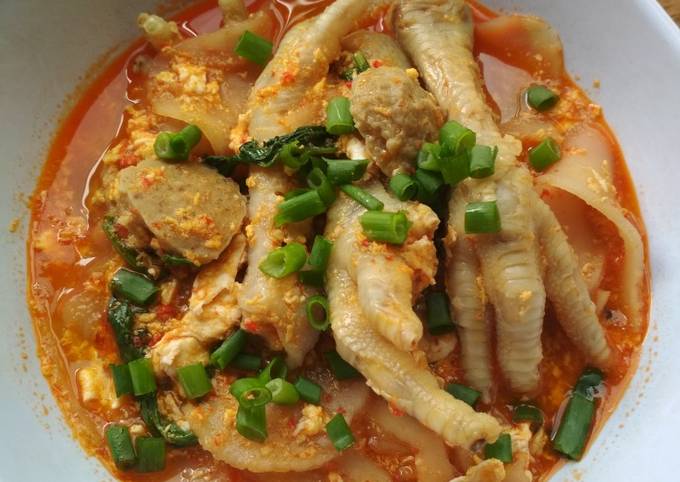 Resep Seblak Ceker Pedas Oleh Winniyarti Ummu Lazha Cookpad