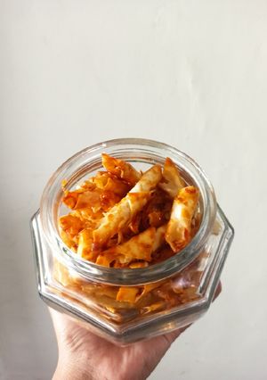 Foto resep Kacang sembunyi manis
