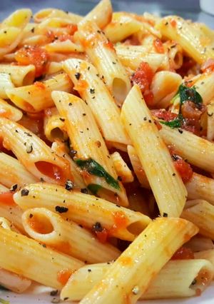 A picture of PENNE ARRABIATA😋💖.
