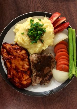 รูปของ มันบด (Mashed potatoes)