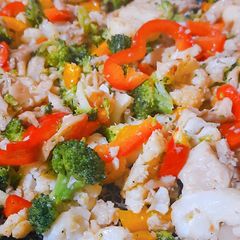 A picture of Delicious Mushroom & Veggies Stir-Fry.