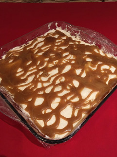 Una foto de Tarta de pudding de caramelo