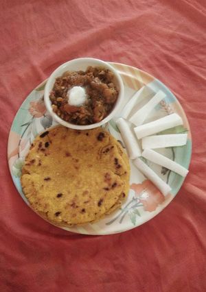 सलगम का खट्टा मीठा भरता (Salgam ka khatta mitha bhartha recipe in hindi) रेसिपी मुख्य फोटो