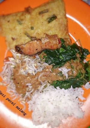 Foto resep Naspelang (Nasi pecel Malang)