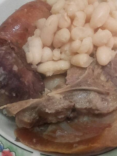 Una foto de Cocido de judías