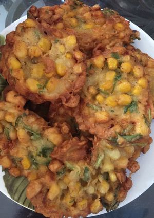 Foto resep Perkedel / Bakwan Jagung udang Daun Ketumbar