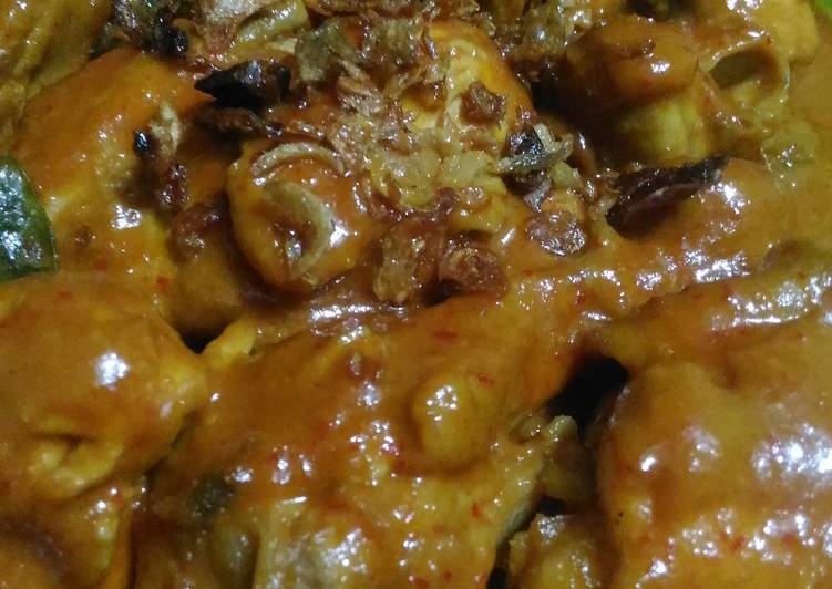 Rendang Ayam Basah Endes