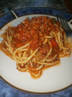 A picture of Spaghetti & Meat Sauce.