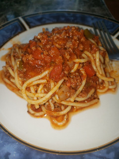 A picture of Spaghetti & Meat Sauce.