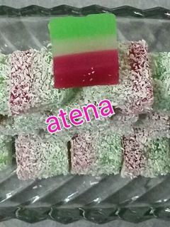 عکسی از دستور باسلوق ژله ای سه رنگ آتنا