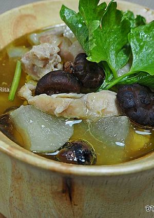 รูปของ แกงจืดหัวไชเท้า By ไมโครเวฟ