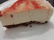 Una foto de tarta mousse limon