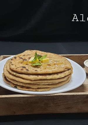 A picture of Aloo Paratha.