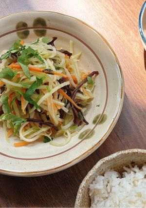 Hình của món Su hào xào đơn giản.