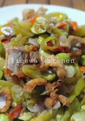 Foto resep Jambal Asin Pete Cabe Hijau