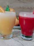 Fresh Orange 🍊 and carrot 🥕 juice