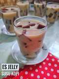 Es Jelly Kuah Susu Kopi