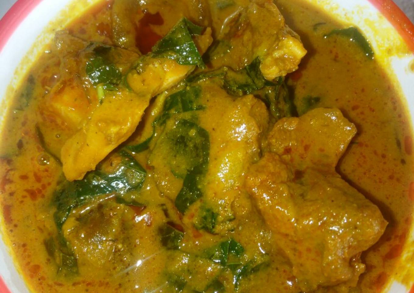 Scent leaf banga stew