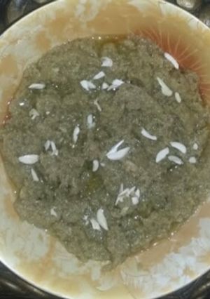 A picture of Kaddu Ka Halwa.
